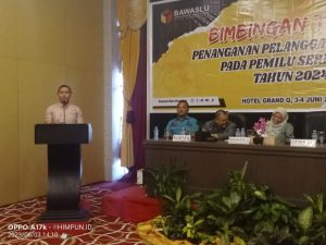Panwaslu Kelurahan Ikuti Bimtek, Alvian Ingatkan Tugas Pengawasan