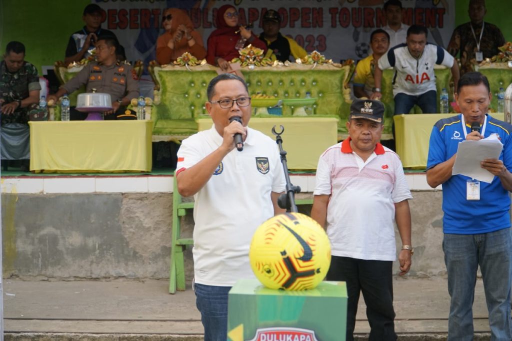 Buka Dulukapa Open Turnamen, Thariq Minta Junjung Tinggi Sportivitas