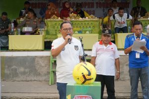 Buka Dulukapa Open Turnamen, Thariq Minta Junjung Tinggi Sportivitas