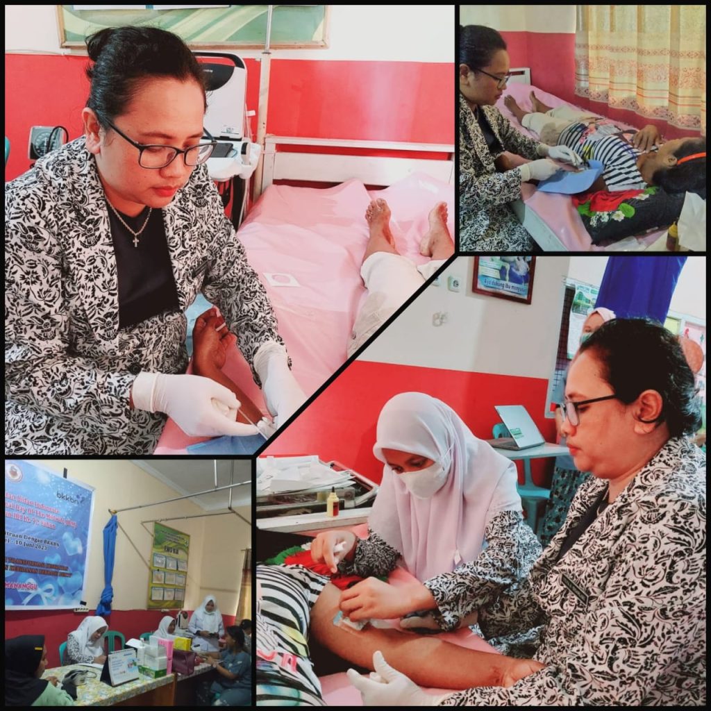 Peringati Bulan Bhakti IBI, Puskes Mananggu Beri Pelayanan KB Gratis