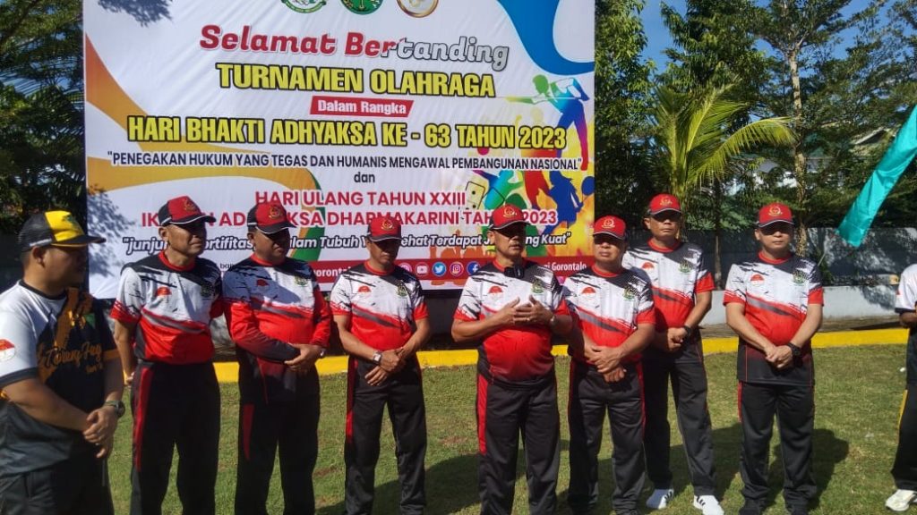 Peringati HBA ke-63, Kejati Gorontalo Gelar Berbagai Lomba Olahraga