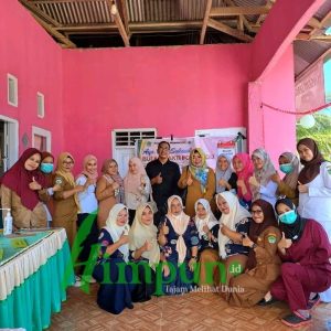 Capai 100 Persen, Puskesmas Mananggu Sukses Gelar Bulan Bakti Posyandu