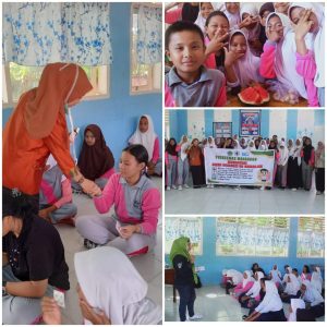 Puskesmas Mananggu Gelar Aksi Bergizi di Sekolah