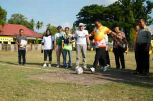 Thariq Minta Junjung Tinggi Sportifitas pada Turnamen Sepak Bola APDESI Cup