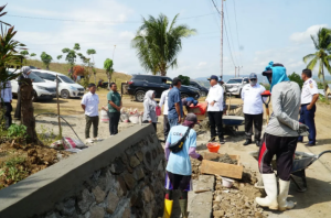 Bupati Thariq Tinjau Pekerjaan Jalan Ilangata