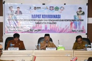 Penghapusan Kemiskinan Ekstrim Jadi Skala Prioritas Bagi OPD Boalemo