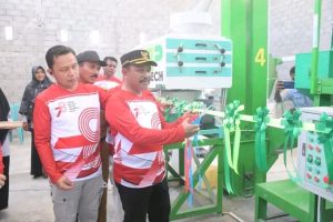 Resmikan Gilingan Padi, Penjabup Sherman Harap Hasilkan Beras Premium