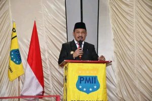 Hadiri Pelantikan Pengurus PMII Cabang Boalemo, Pj. Sherman Sampaikan ini