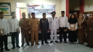Lantik Kades Bongo Nol, Ini Harapan Penjabup Sherman