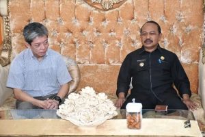 Bahas Masa Depan Masyarakat Boalemo, Sherman Terima Kunker Tokyo Food Jepang