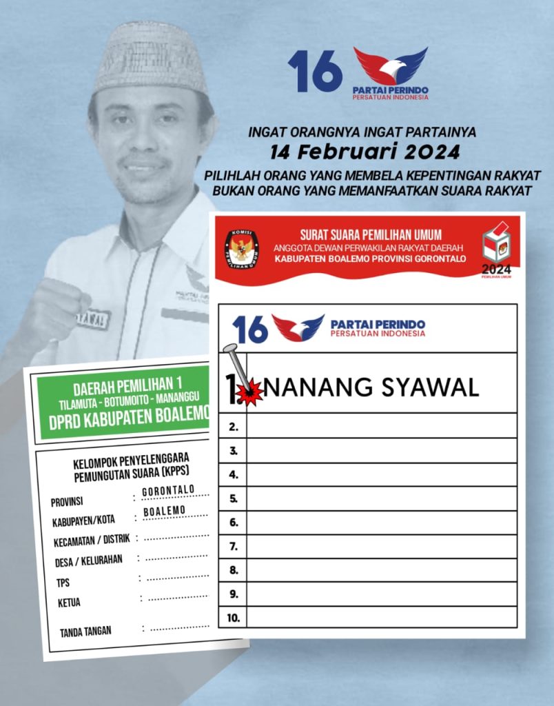 Hati-hati Politik Uang! Nanang Syawal : Jangan Salah Pilih Wakil Rakyat