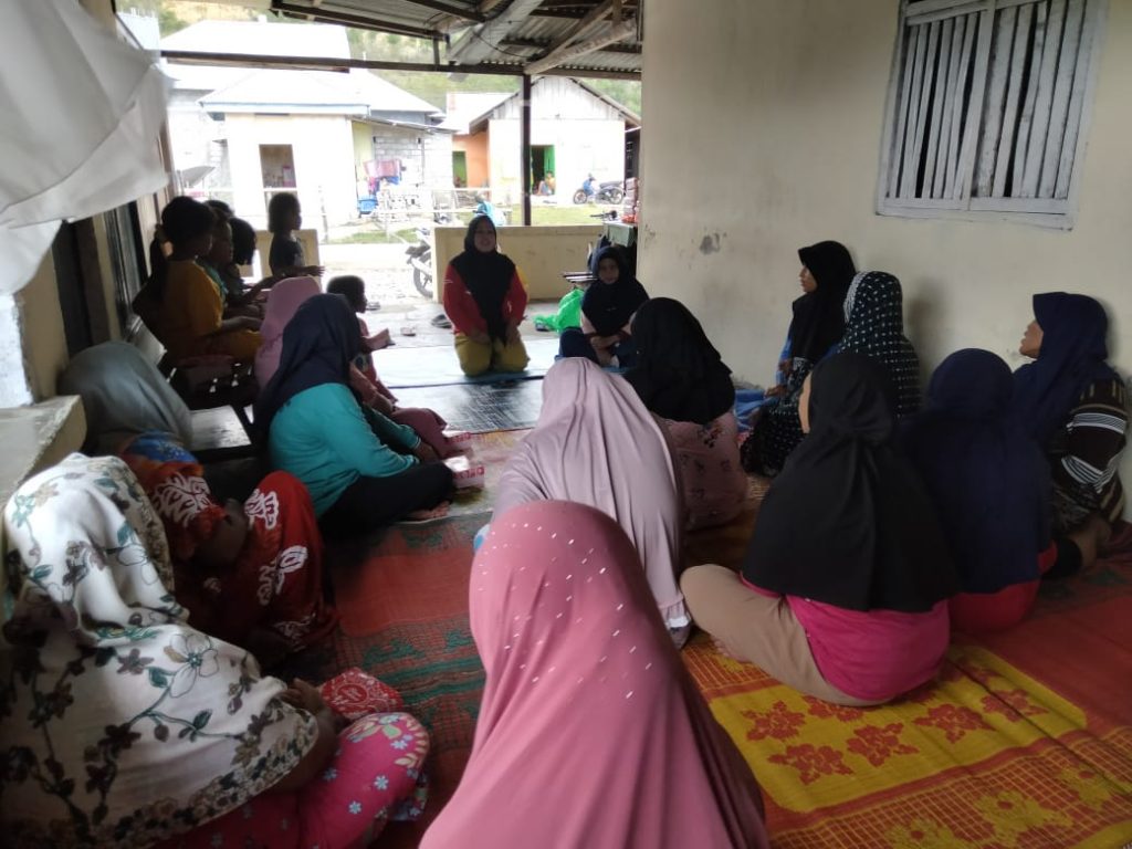 Stop BABS, Nakes PKM Paguyaman Pantai Gelar Pemicuan STBM Pilar 1