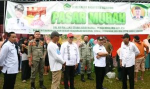 Kendalikan Inflasi, Pemda Boalemo Gelar Pasar Murah Tiap Kecamatan