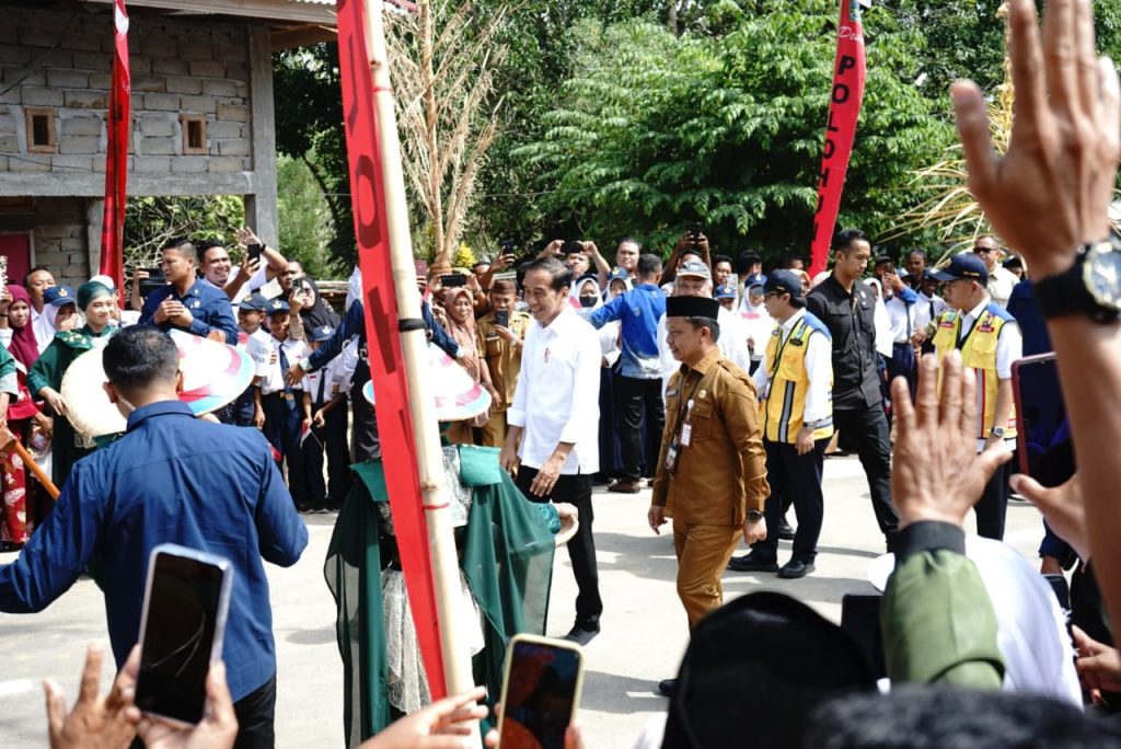 Presiden Joko Widodo Beberkan Anggaran Ruas Jalan di Wilayah Provinsi Gorontalo