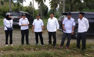 Penjabup Sherman Bersama Kementerian Pertanian RI Tinjau Dua Lokasi di Boalemo