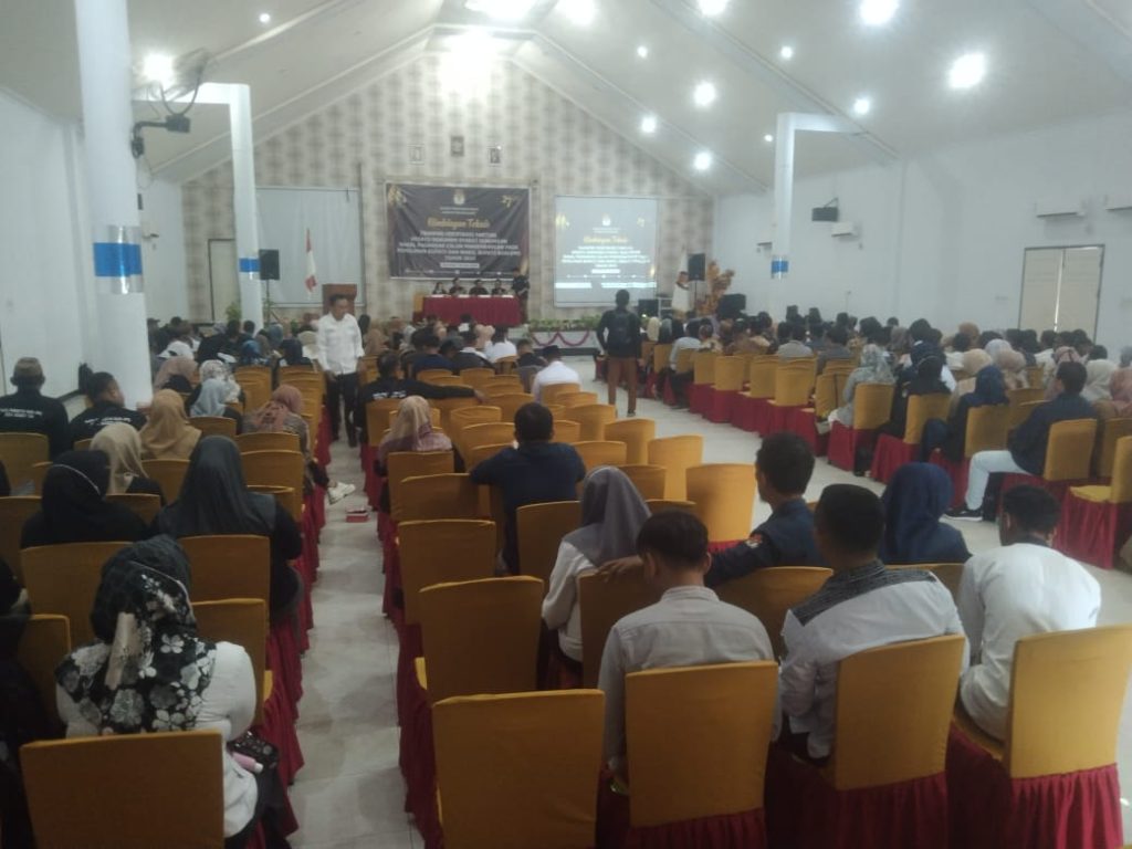 PPK dan PPS Ikuti Bimtek Tahapan Verfak Dokumen Syarat Dukungan Bapaslon Independen