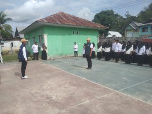 47 Pantarlih Se Kecamatan Dulupi Ikut Apel Coklit Serentak Pilkada 2024