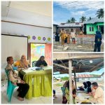 Puskesmas Paguyaman Pantai melakukan pelayanan kesehatan
