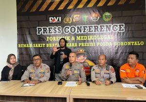 DVI Pusdokkes Polri dan Inafis Polda Gorontalo Kembali Identifikasi Satu Korban Longsor