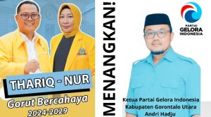Berkoalisi dengan Golkar, Partai Gelora Siap Menangkan Thariq-Nurjanah