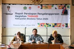 Matangkan Persiapan Tarkam, Pemda Boalemo Gelar Rapat Bersama