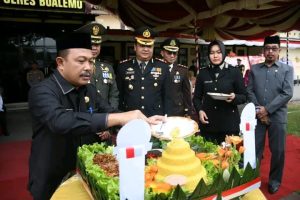 Penjabup Boalemo Hadiri HUT Bhayangkara Ke-78