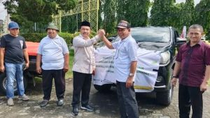 Penjabup Sherman Lepas Bantuan Logistik Bagi Korban Banjir Di Kota Gorontalo Dan Bonbol