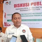 Ketua Komisi Informasi (KI) Provinsi Gorontalo, Idris Kunte