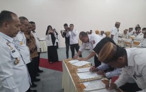 Kanwil Kemenkumham Gorontalo Jalin Kerjasama dengan Desa se Gorut