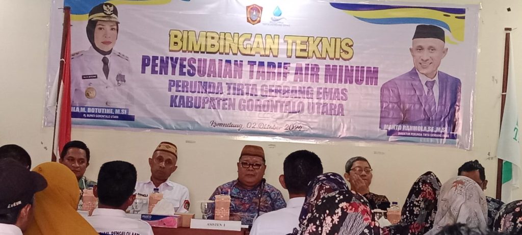 Hendak Sesuaikan Tarif, Perumda Tirta Gerbang Emas Laksanakan Bimtek