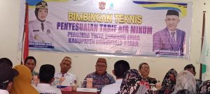 Hendak Sesuaikan Tarif, Perumda Tirta Gerbang Emas Laksanakan Bimtek