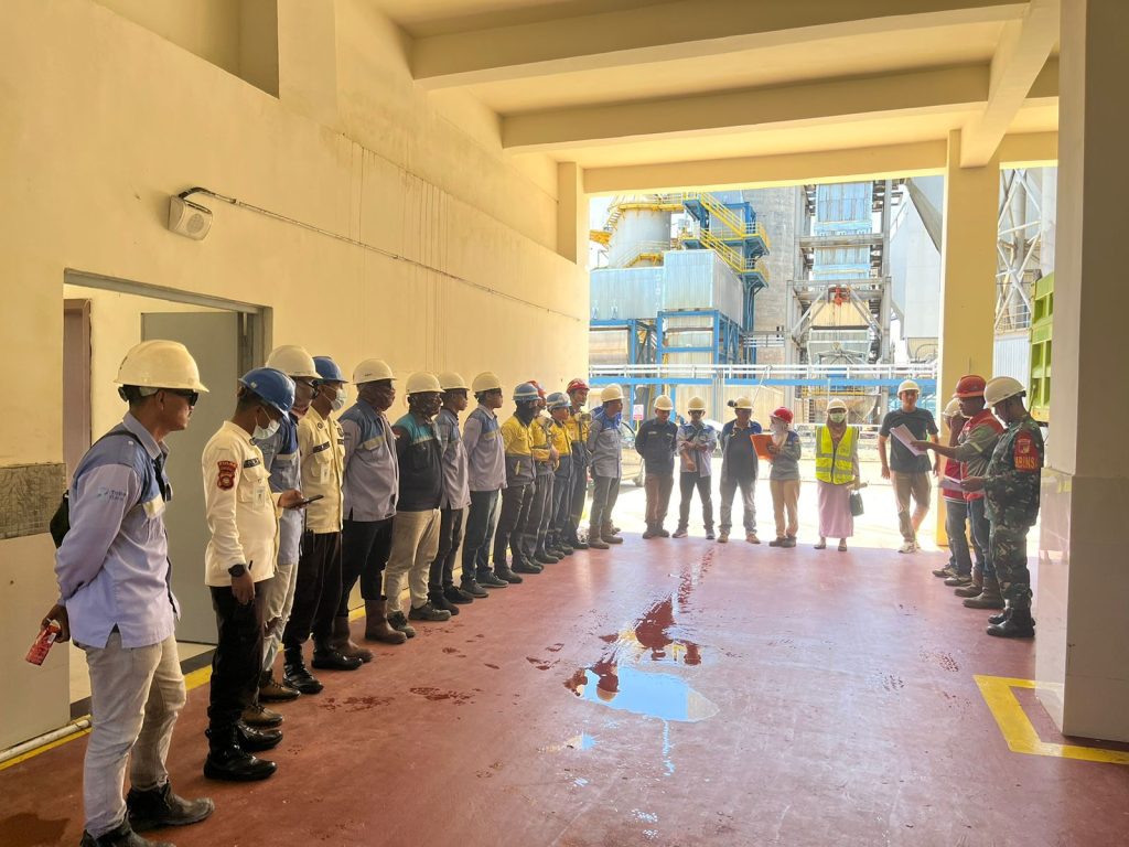 PT GLP Gelar Latihan Tanggap Darurat