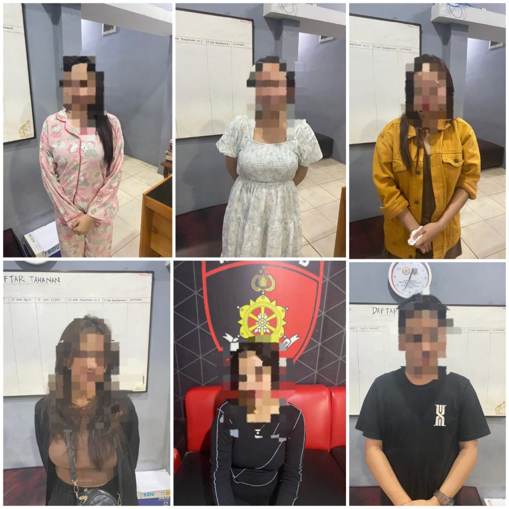Kembali Ungkap TPPO, Sat Reskrim Polresta Gorontalo Kota Amankan Satu Mucikari Dan Lima Wanita