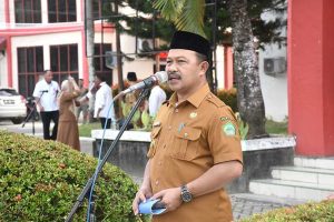 Penjabup Boalemo Pimpin Apel Awal Bulan
