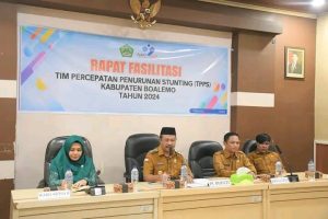 Pj. Bupati Boalemo Buka Rapat Fasilitasi Tim Percepatan Penurunan Stunting