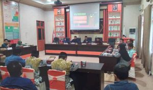 Jelang Debat Perdana, KPU Boalemo Gelar Techinacal Meeting