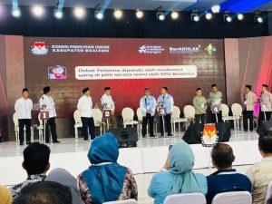 KPU Boalemo Gelar Debat Perdana Paslon Bupati – Wakil Bupati Boalemo