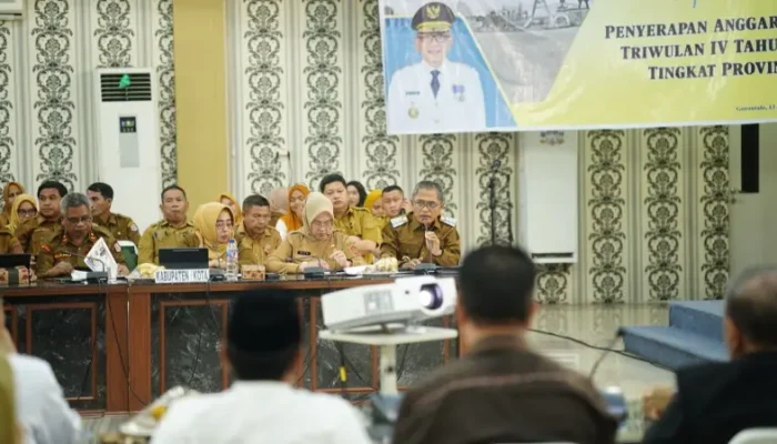 Di Rakorev Penyerapan APBD 2024, Ismail Sentil Soal Kejelasan Support Program MGB