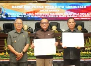 Ismail Madjid Hadiri Sidang Paripurna Penetapan Wali Kota dan Wawali Terpilih