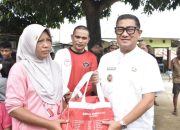 Indra Gobel Salurkan Bantuan Untuk Korban Bencana Alam di Lotu