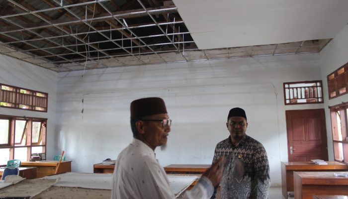 Temuan Komisi IV Deprov: RKB SMA 1 Randangan Sudah Ada yang Runtuh Sebelum Gempa