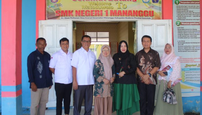 Siswa Mendaftar di SMK 1 Mananggu Alami Penurunan, Gustam: Kita Akan Cari Solusi