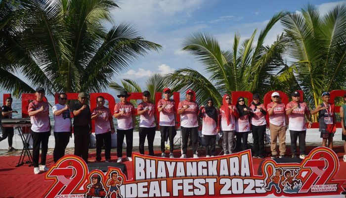 Lomba Street Boxing Meriahkan Pembukaan Bhayangkara Ideal Fest 2025 di Bolsel