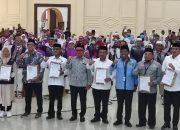 Keharuan di Mess Haji: La Ode Haimudin Sambut Pulang Jemaah Haji Gorontalo Kloter 32