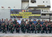 Tuntas Bertugas di Papua Nugini, 450 Prajurit TNI Disambut Pimpinan DPRD Gorontalo