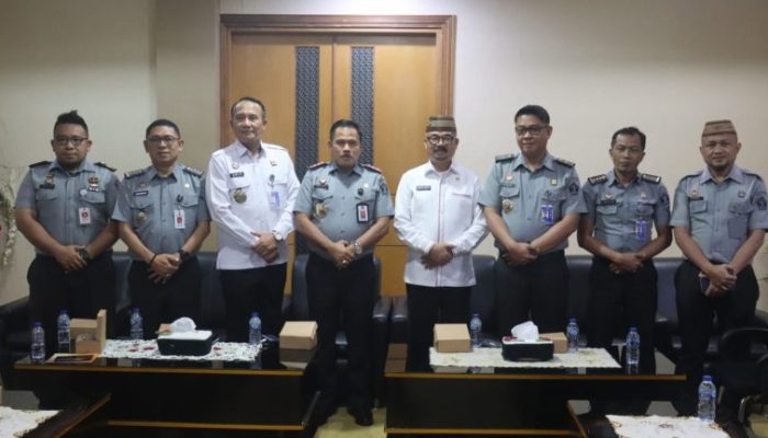 Perkuat Sinergi, Kakanwil Kemenkumham Gorontalo Kunjungi Ketua DPRD