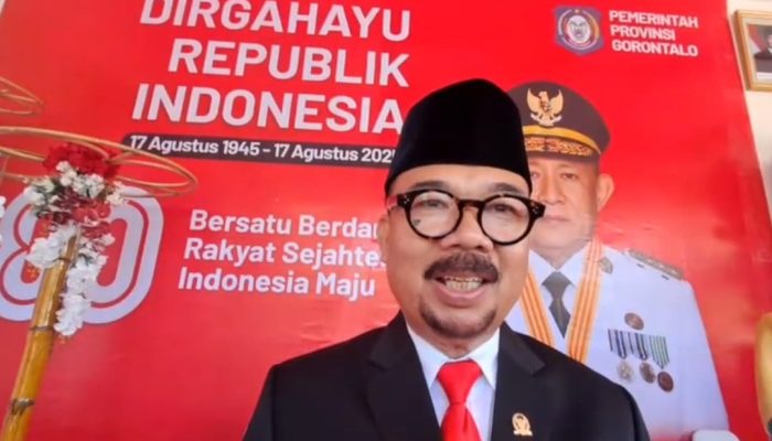 HUT RI ke-80, Ketua Deprov Ajak Masyarakat Gorontalo Jadikan Momentum Kebangkitan Daerah