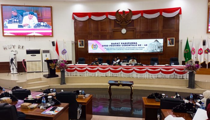 Pimpinan DPRD Gorontalo Apresiasi Dukungan Anggota dan Tenaga Ahli dalam Rapat Paripurna