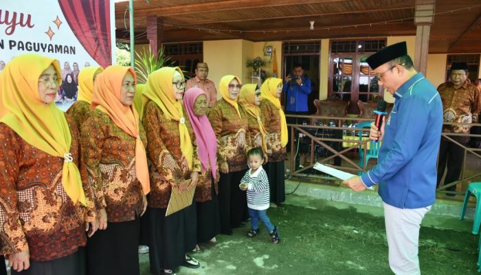 PWRI Paguyaman Resmi Dikukuhkan, Wabup Ajak Pensiunan ASN Terus Berkarya