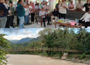 Rachmat Gobel Akan Bantu Dana Rp 65 Juta untuk Perbaikan Jembatan Gantung di Tulabolo